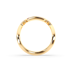 Table Mountain Pavé Sapphire Ring