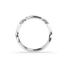 Table Mountain Pavé Sapphire Ring