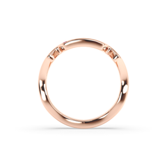 Table Mountain Pavé Sapphire Ring