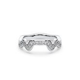 Table Mountain Pave Diamond Ring