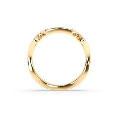 Table Mountain Pave Diamond Ring