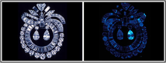 WHAT IS FLUORESCENCE IN A DIAMOND?