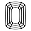 Emerald Diamond Shape