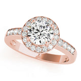 Halo Diamond Ring