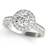 Halo Diamond Ring