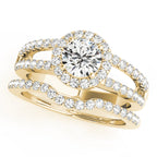 Halo Diamond Ring