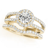 Halo Diamond Ring