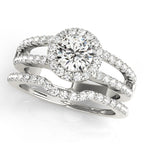 Halo Diamond Ring