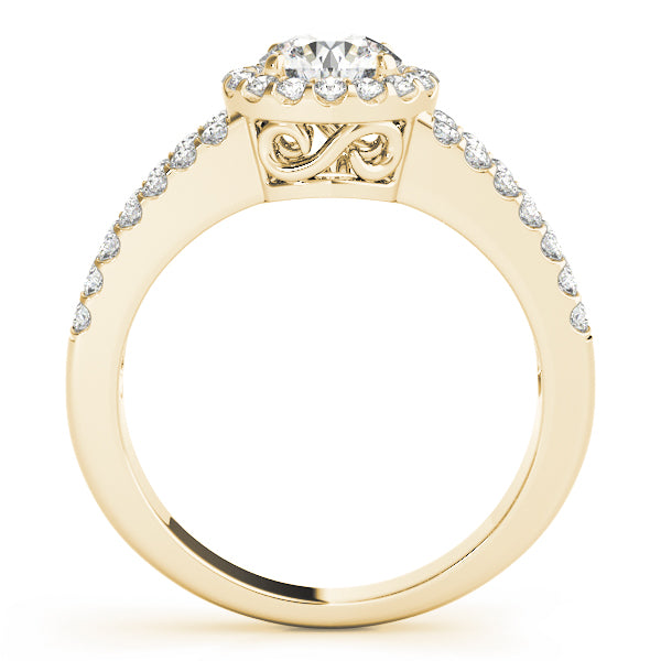 Halo Diamond Ring