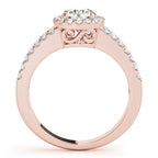Halo Diamond Ring