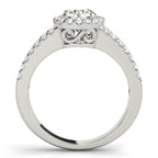 Halo Diamond Ring