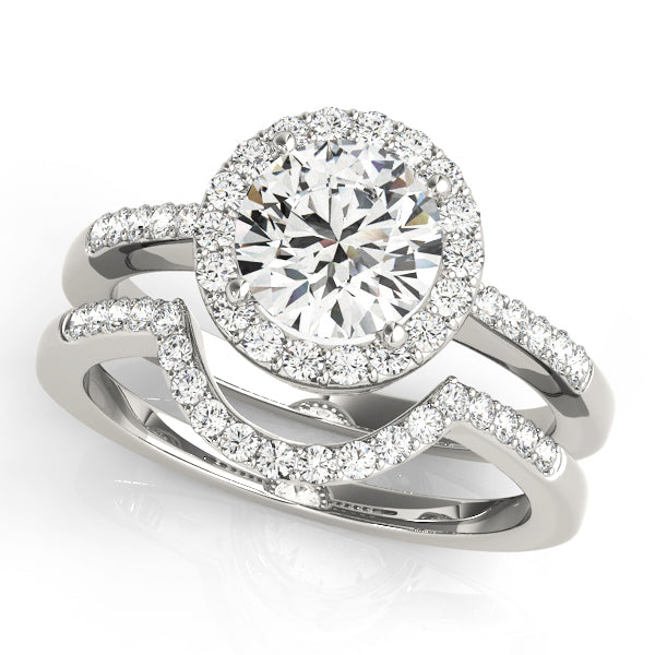 Halo Diamond Ring