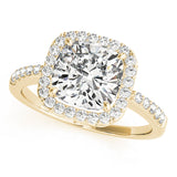 Halo Diamond Ring