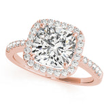 Halo Diamond Ring