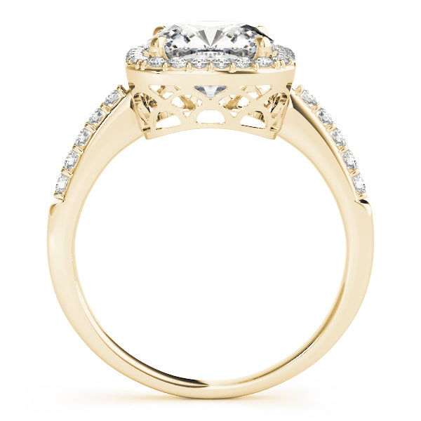 Halo Diamond Ring