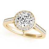 Halo Diamond Ring