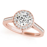 Halo Diamond Ring