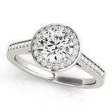 Halo Diamond Ring