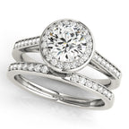 Halo Diamond Ring