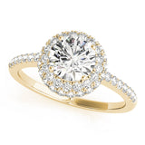 Halo Diamond Ring