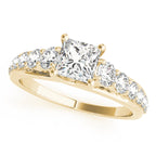 Single Row Diamond Ring