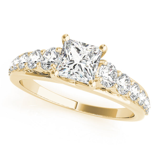 Single Row Diamond Ring