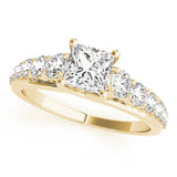 Single Row Diamond Ring