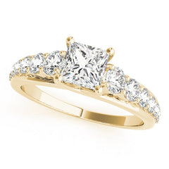 Single Row Diamond Ring
