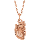 Anatomical Heart Necklace