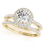 Halo Diamond Ring