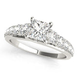 Single Row Diamond Ring