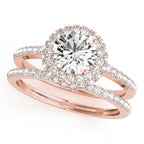 Halo Diamond Ring