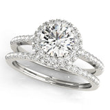 Halo Diamond Ring