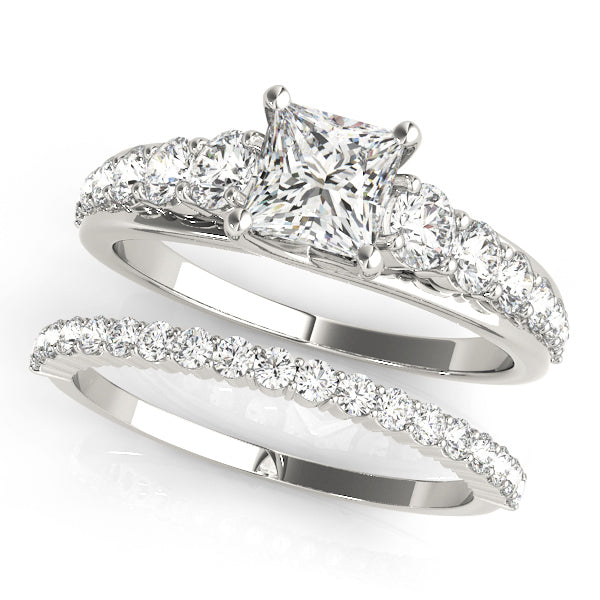 Single Row Diamond Ring
