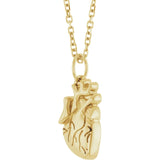 Anatomical Heart Necklace