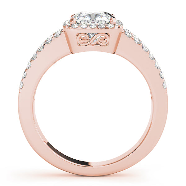 Halo Diamond Ring