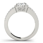 Halo Diamond Ring