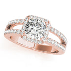Halo Diamond Ring