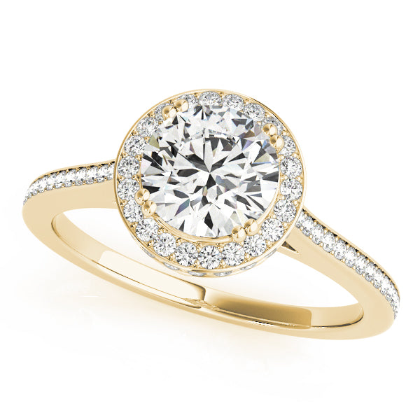 Halo Diamond Ring