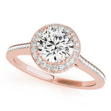 Halo Diamond Ring