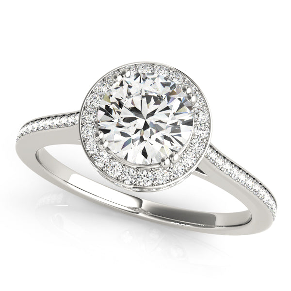 Halo Diamond Ring Secondary image