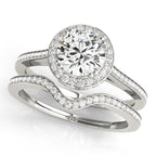 Halo Diamond Ring