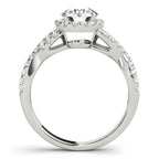 Halo Diamond Ring
