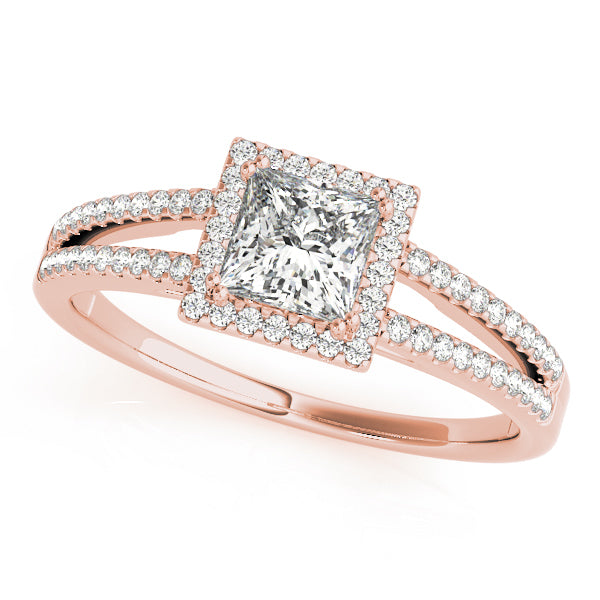 Halo Diamond Ring