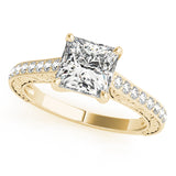 Single Row Diamond Ring