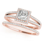 Halo Diamond Ring