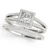 Halo Diamond Ring