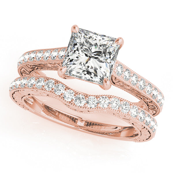 Single Row Diamond Ring