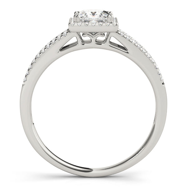 Halo Diamond Ring