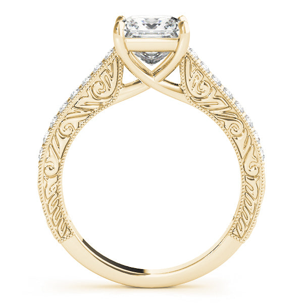 Single Row Diamond Ring